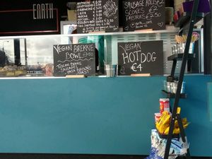 Vegan options at Earth Cafe in Cork