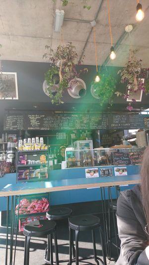 Inside of the Earth Café at Earth Cafe in Cork