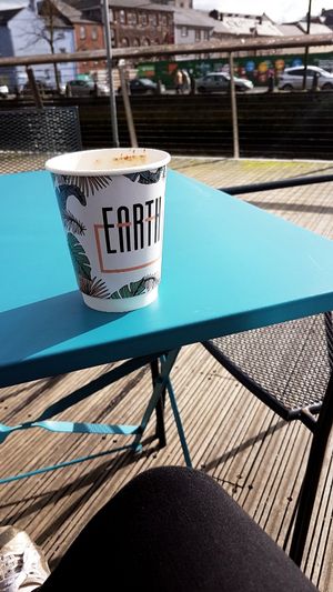 Excellent chai latte at Earth Cafe in Cork