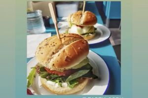 The Beyond Burger at Earth Cafe in Cork