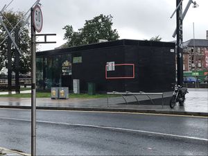 From across the street  at Earth Cafe in Cork