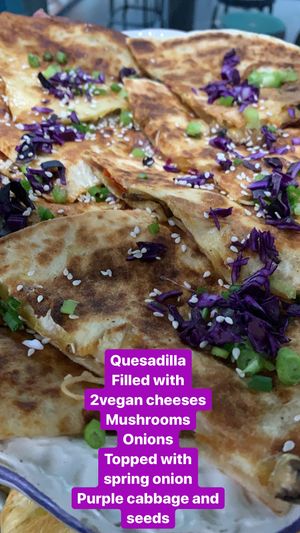 Quesadilla  at Earth Cafe in Cork