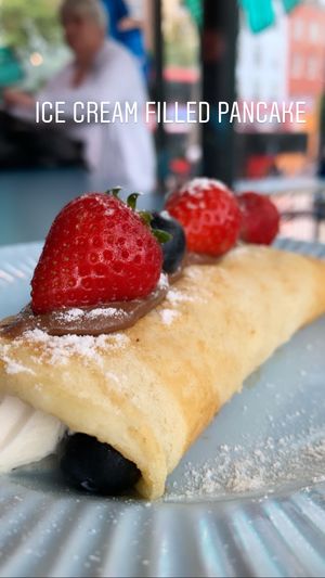 Pancakes at Earth Cafe in Cork