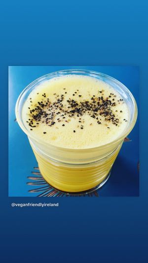 Golden milk at Earth Cafe in Cork