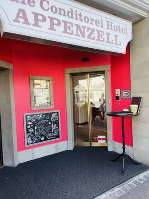 Outside   at Cafe-Hotel Appenzell in Appenzell