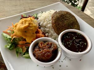 Vegan Cassado at Palmeadas in San Pedro