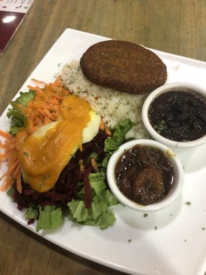 Casado vegan   at Palmeadas in San Pedro