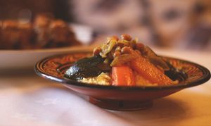 Couscous at Al Fassia Restaurant in Windsor