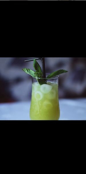 M fairytale cocktail  at Al Fassia Restaurant in Windsor