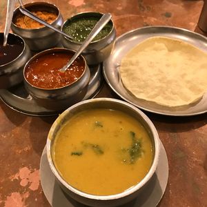 Soup at Dosa Delight in Jackson Heights