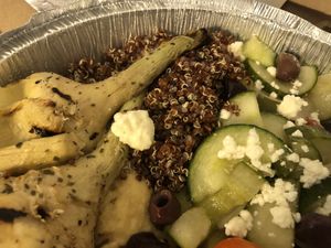 Mediterranean Grain Bowl at Bistro 781 in Waltham