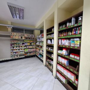 Organic SPV est en fait une section, un peu vide, d'un autre supermarché at Organic Supermarket Pura Vida in Quepos