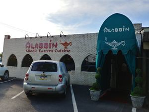 Front at Aladdin Restaurant in Allentown