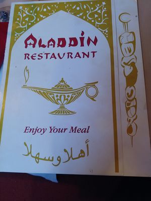 Menu 1 of 4 at Aladdin Restaurant in Allentown