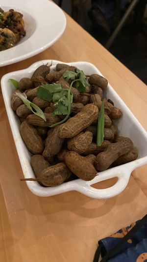 Boiled peanuts at Bellwether in Jacksonville