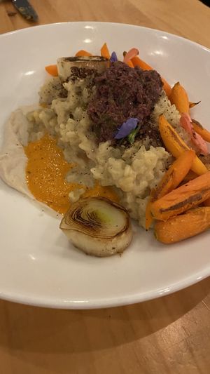 Risotto at Bellwether in Jacksonville