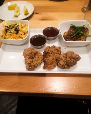 Vegan chick'n at Bellwether in Jacksonville