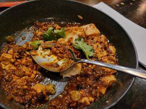 Spicy MaPo tofu at DanDan in Milwaukee