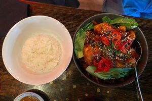 General Tso’s Cauliflower  at DanDan in Milwaukee