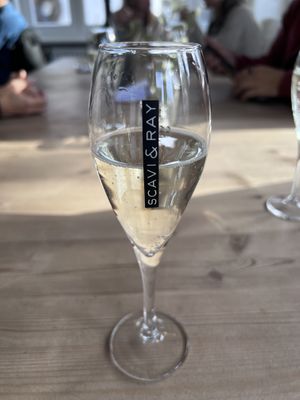 Sekt  at Cafe Hygge in Loerrach
