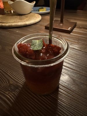 Mandel Orange Zwetschgen   at Gasthaus Blume in Freiburg