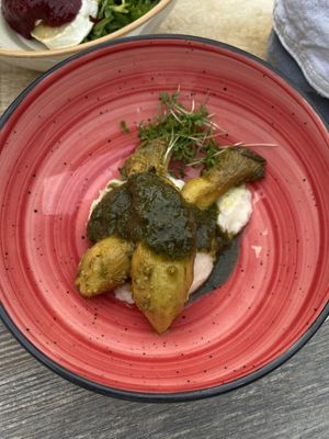 Marinierte Pilze  at Gasthaus Blume in Freiburg