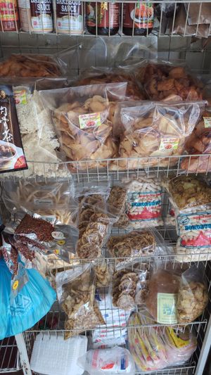 Some chips have eggs and cheese. Owner failed to inform. at Lucky Vegetarian 如意素食 in Batam