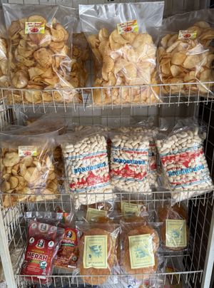 Variety snacks  at Lucky Vegetarian 如意素食 in Batam