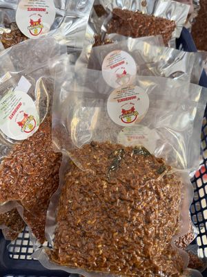 Vegetarian Hebi Hiam (夏米香）  at Lucky Vegetarian 如意素食 in Batam