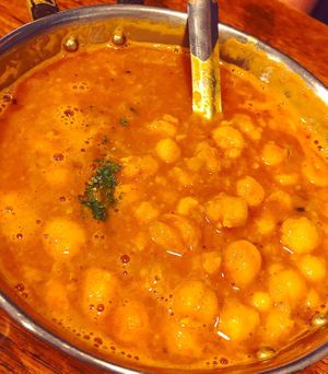 Chana Masala at Bombay Gardens in Newark