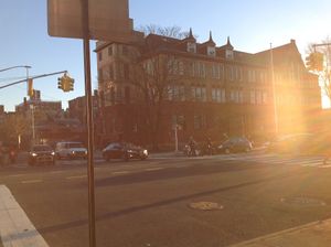 Outside at Genesis in Jamaica