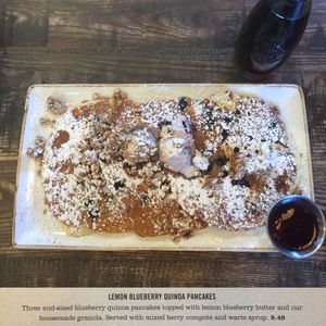 Spring Flavor Quinoa Pancakes  at First Watch in Round Rock