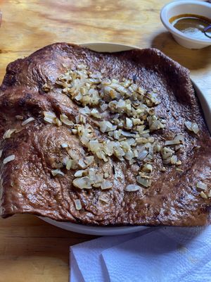 Filete de gluten  at Vege Taco in Mexico City