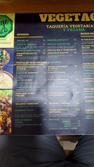  at Vege Taco in Mexico City