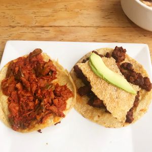 Delicious!!!! at Don Andres Taqueria Vegana in Mexico City