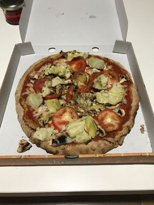 Hortelana pizza at Ital Chef in Jaca