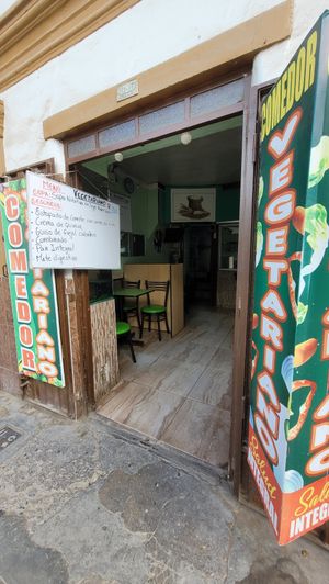 Entryway at Salud Integral in Tarma