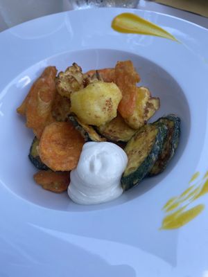 Tempura di verdure leggerissima  at Apriti Sesamo Cucina Naturale Bioenegetico in Parma