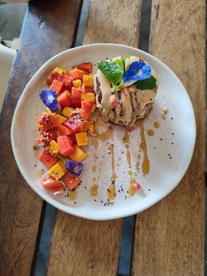 pancakes at Shady Lane in Mirissa