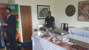 Celebrating Indian Independence Day at Khana Khazana in Hong Kong Island