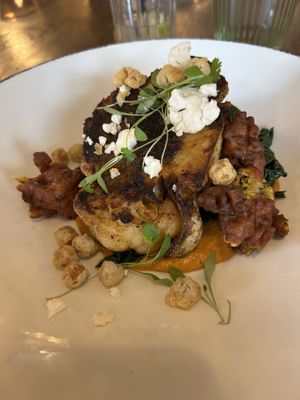 Cauliflower Steak  at Timbrell's Yard in Bradford-on-avon