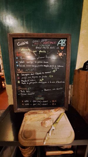 Overpriced for a cafe of thus kind, especially as standard was so poor. at Toutes Les Couleurs in Lyon