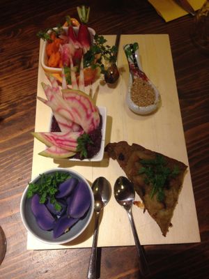 Platter at Toutes Les Couleurs in Lyon