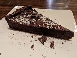 Chocolate cake at Toutes Les Couleurs in Lyon