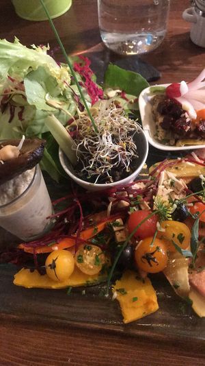 Salad of the day  at Toutes Les Couleurs in Lyon