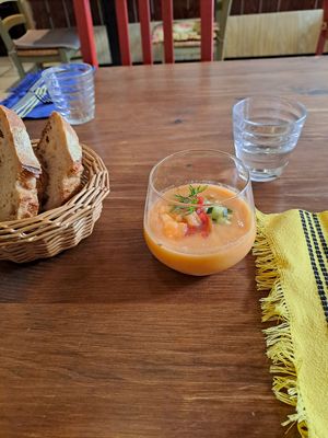 gaspacio melon at Toutes Les Couleurs in Lyon