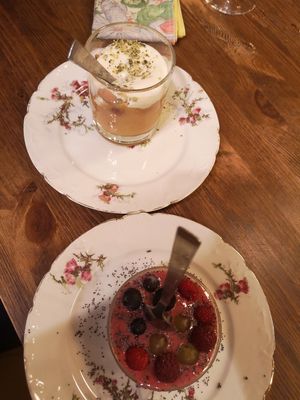 Desserts. Delicious! at Toutes Les Couleurs in Lyon