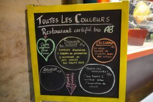 Certifié bio! at Toutes Les Couleurs in Lyon