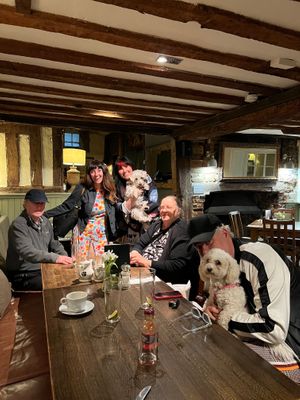 Now all the restaurants dog friendly  at The Lion Hotel in Dartford