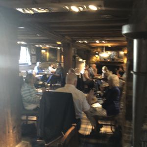 Interior restaurant  at The Lion Hotel in Dartford